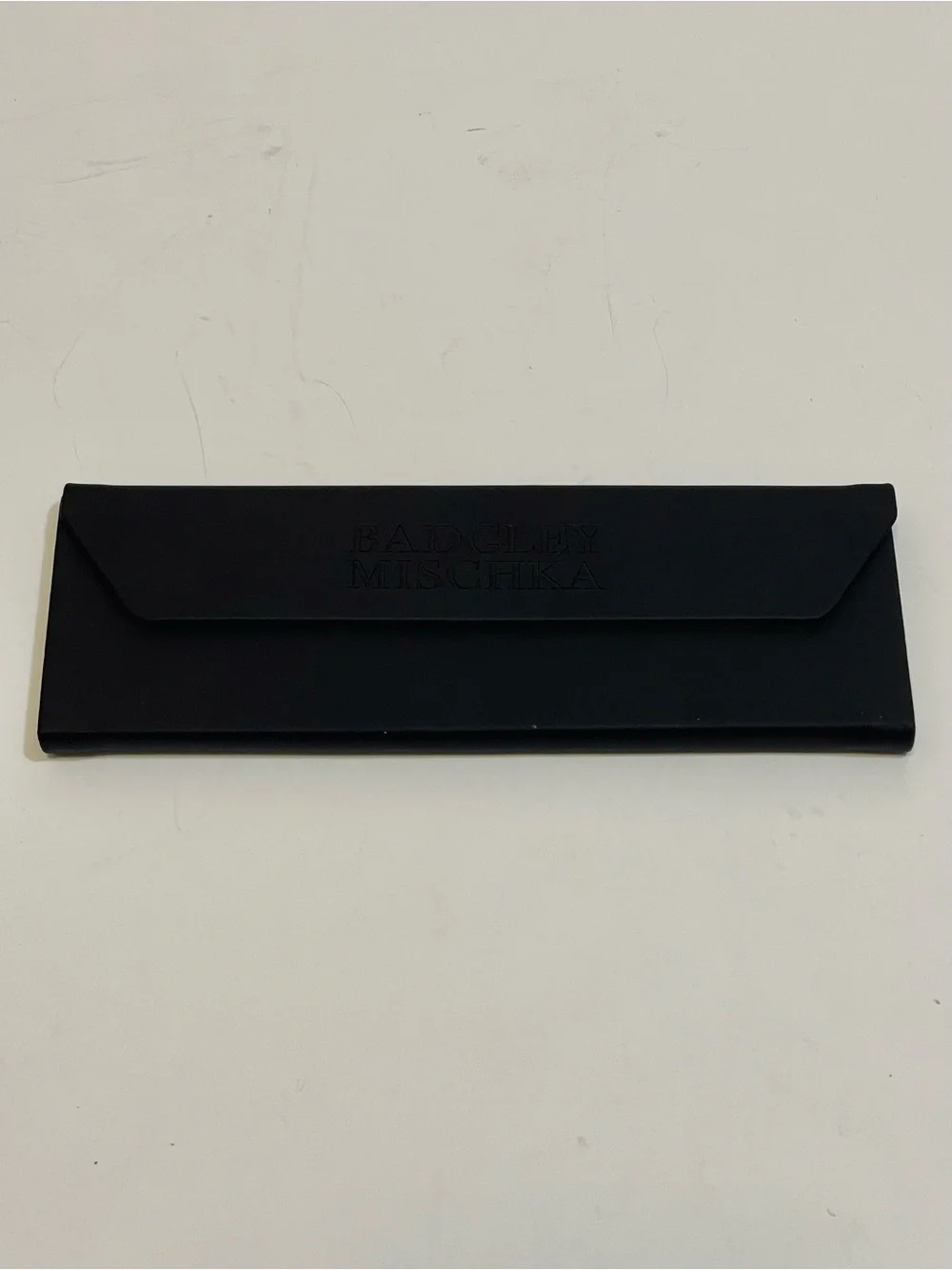 Badgley Mischka Black Trifold Eyewear Case